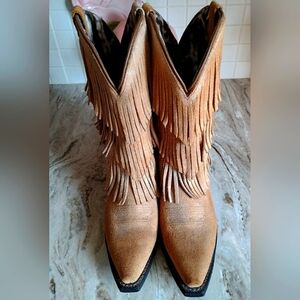 Leather Western Boots
